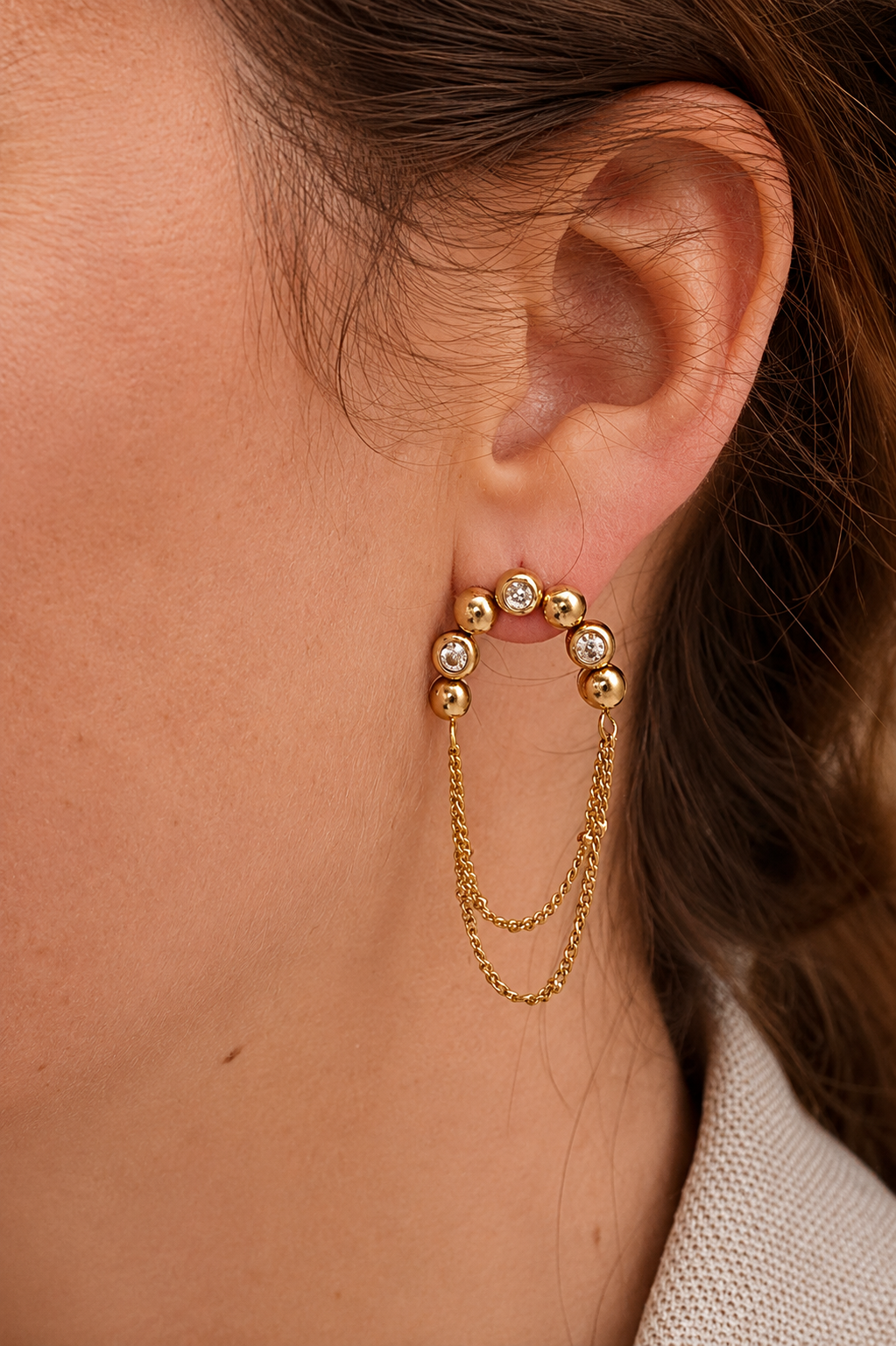 Boucles d'oreilles Léora