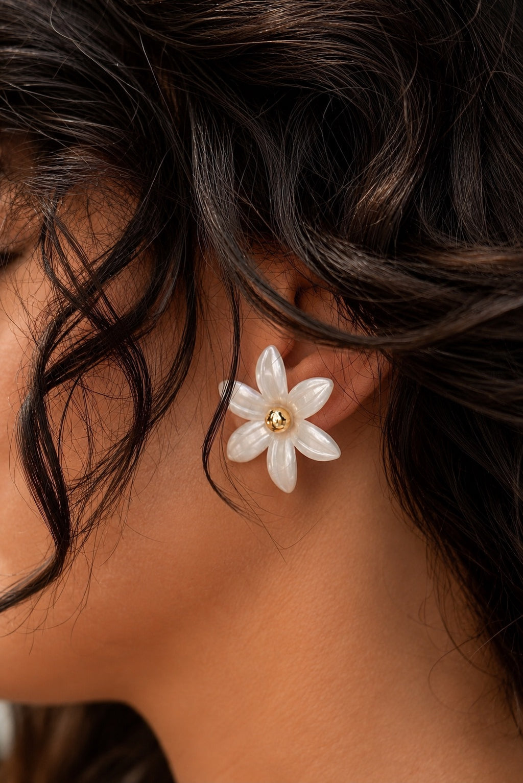 Boucles d'oreilles Fleurs